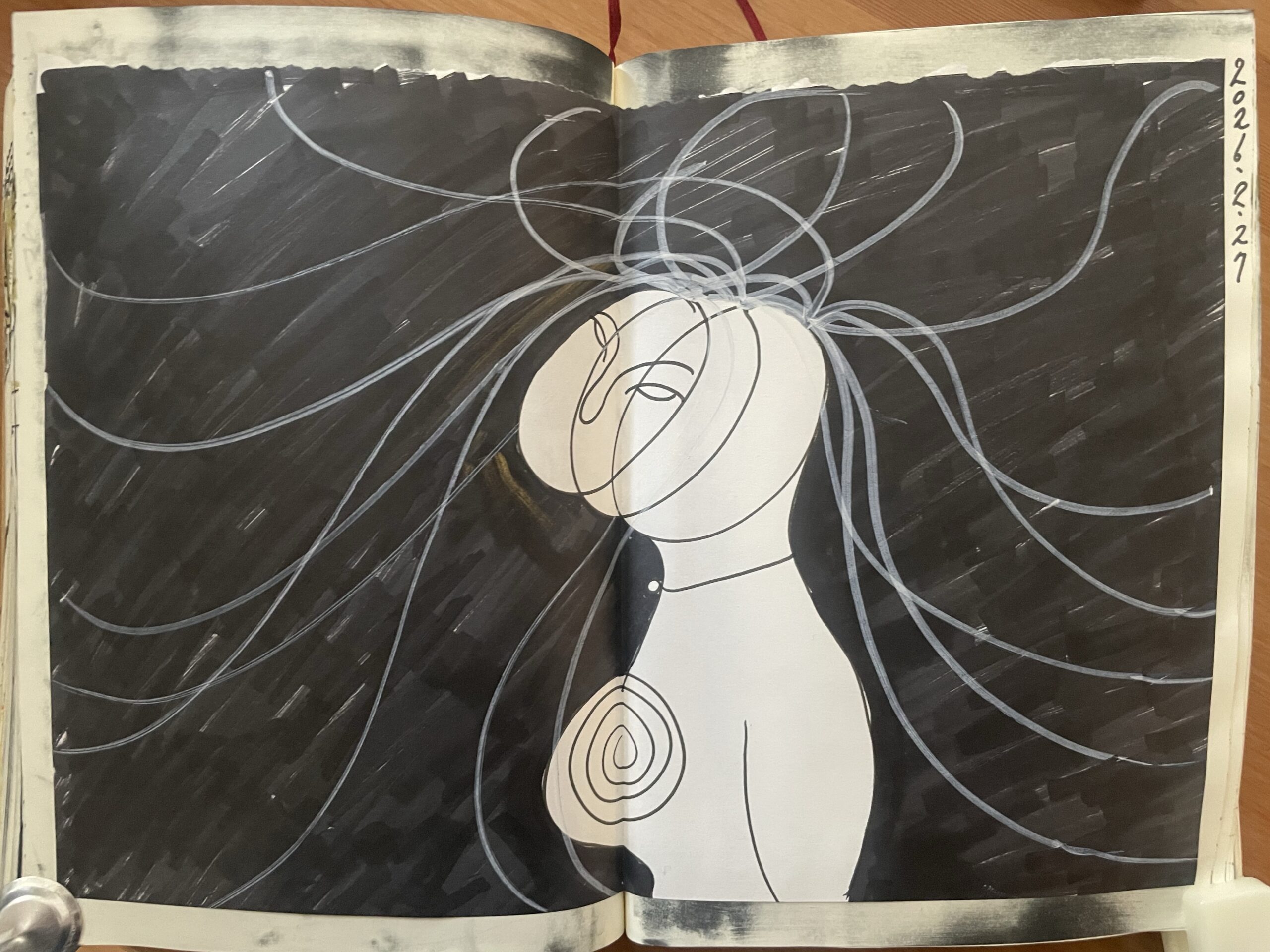 b-007 자화상시리즈